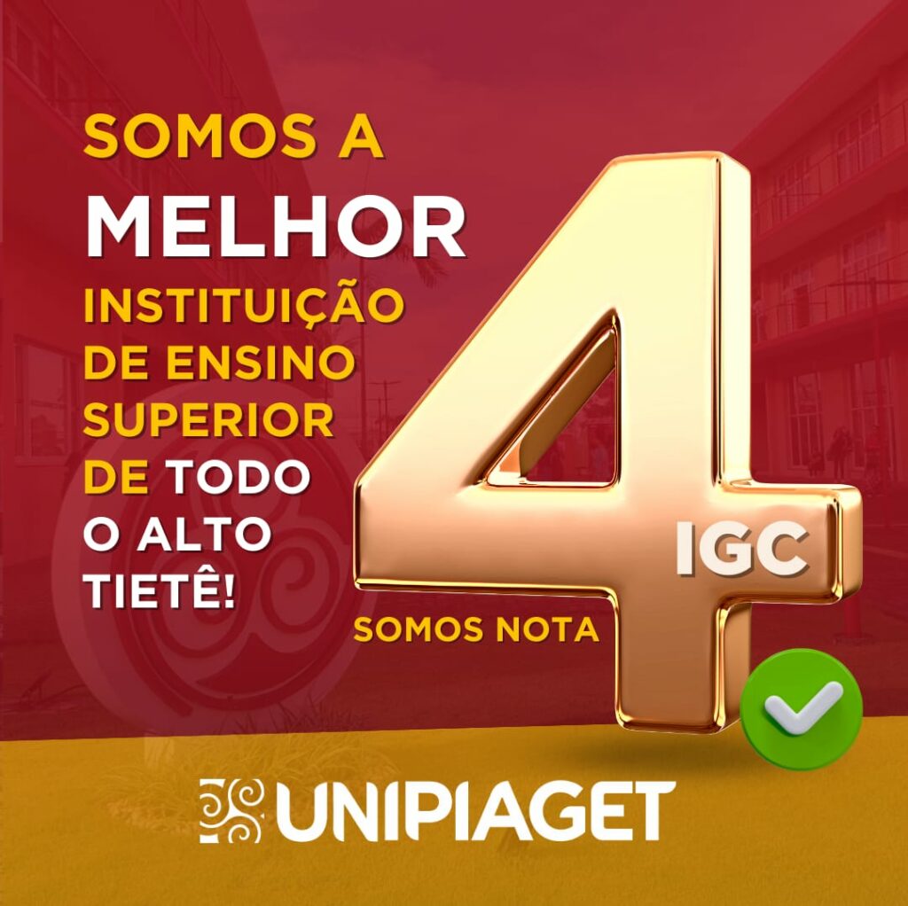 UNIPIAGET IGC 4 - MELHOR DO ALTO TIETÊ