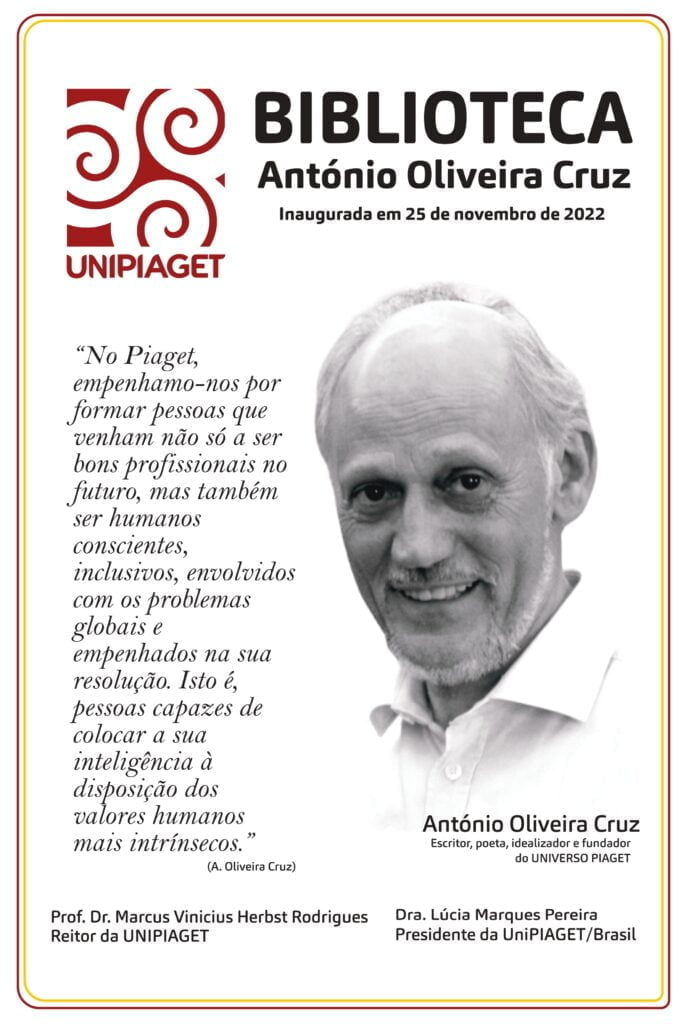 Placa da BIBLIOTECA ANTÓNIO OLIVEIRA CRUZ